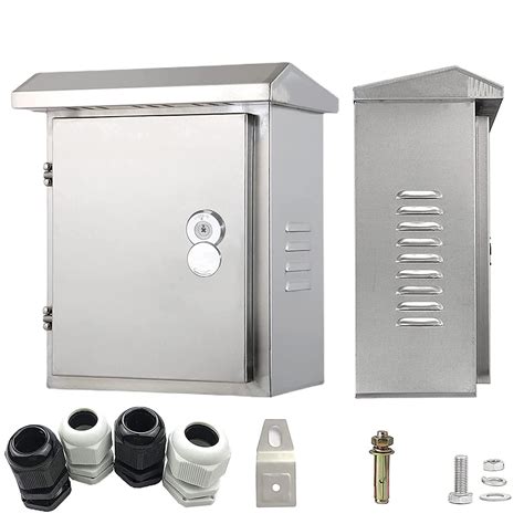 vented electrical enclosure box|outdoor weatherproof vented enclosure box.